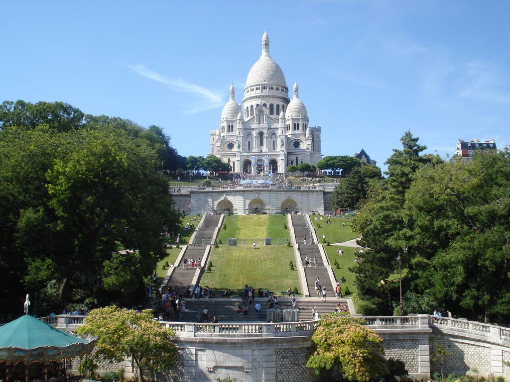 Апартаменты Duplex De Charme Au Coeur De Montmartre Париж Экстерьер фото